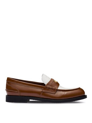 Miumiu Leather Penny Loafers