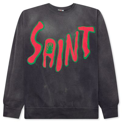 Saint Micheal MX6 Crewneck Black