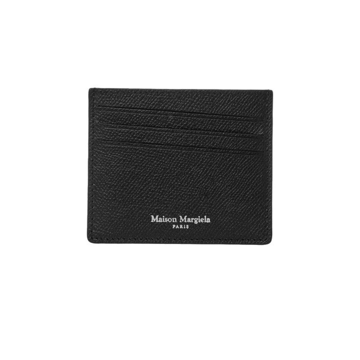 Maison Margiela Grainy Leather Card Holder ‘Black’