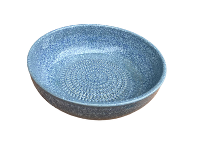 Hafenkeramik - Keramikreibe &quot;Spottet Grey&quot;  Reibeschale