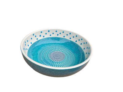 Hafenkeramik - Keramikreibe "Punkto" Reibeteller