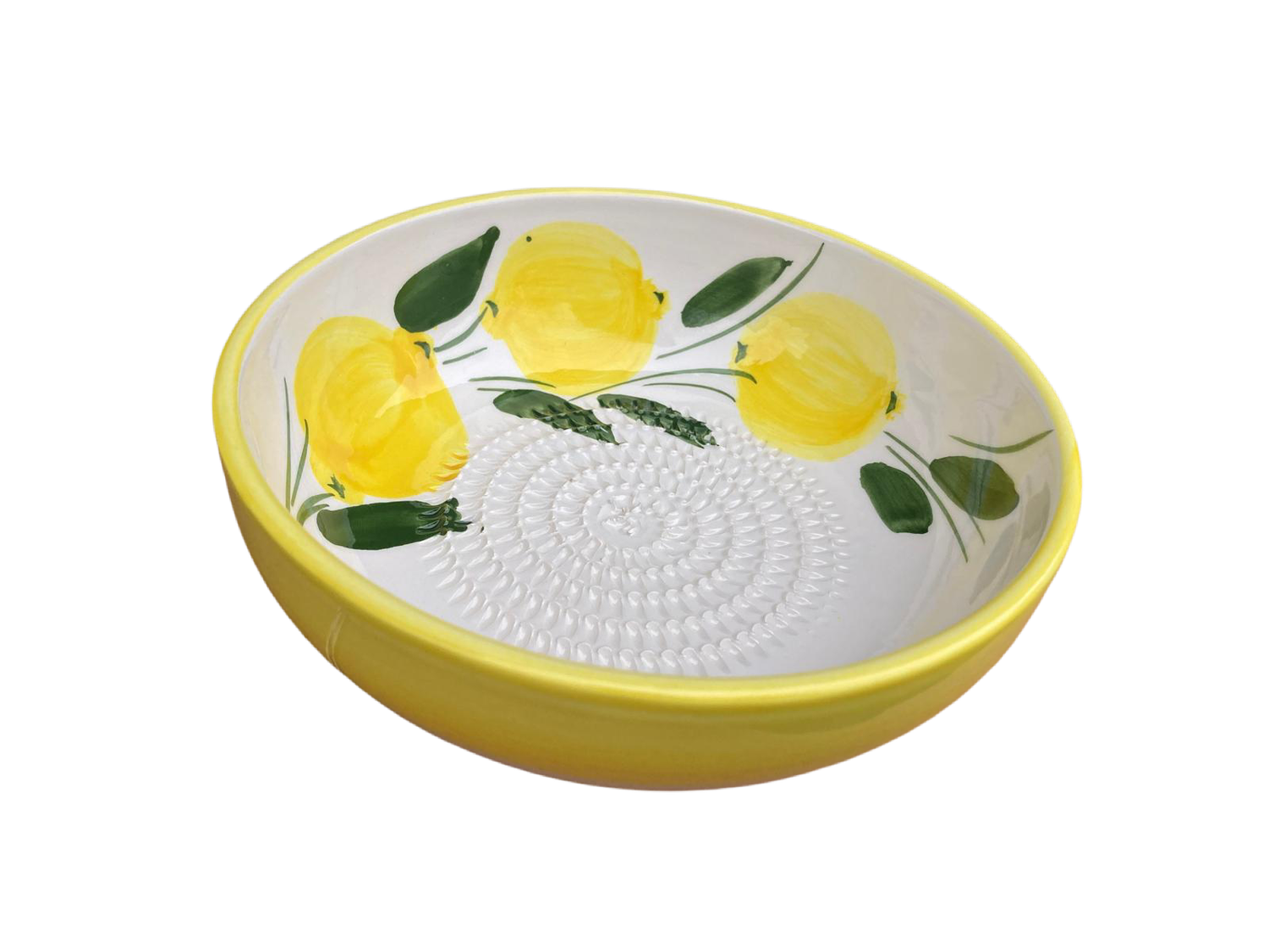 Hafenkeramik - Keramikreibe &quot;Lemon&quot; Reibeschale