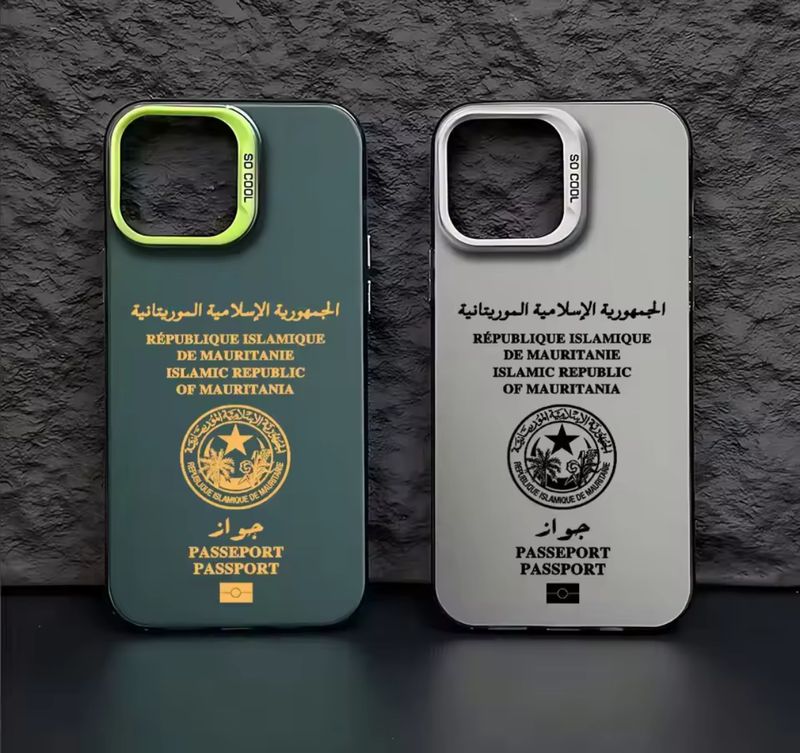 جراب هاتف بجواز سفر موريتانيا