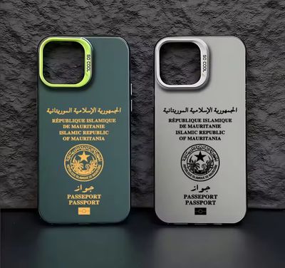 جراب هاتف بجواز سفر موريتانيا