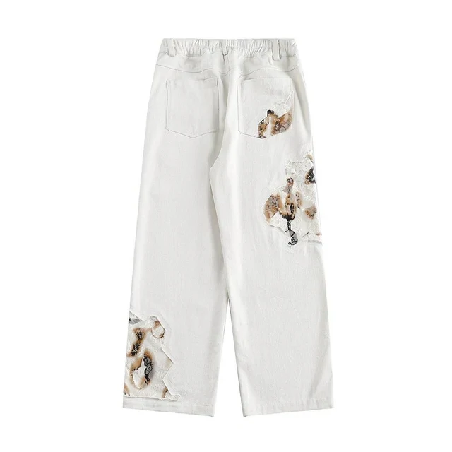 Blanc Stitch Denim