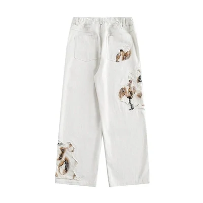 Blanc Stitch Denim