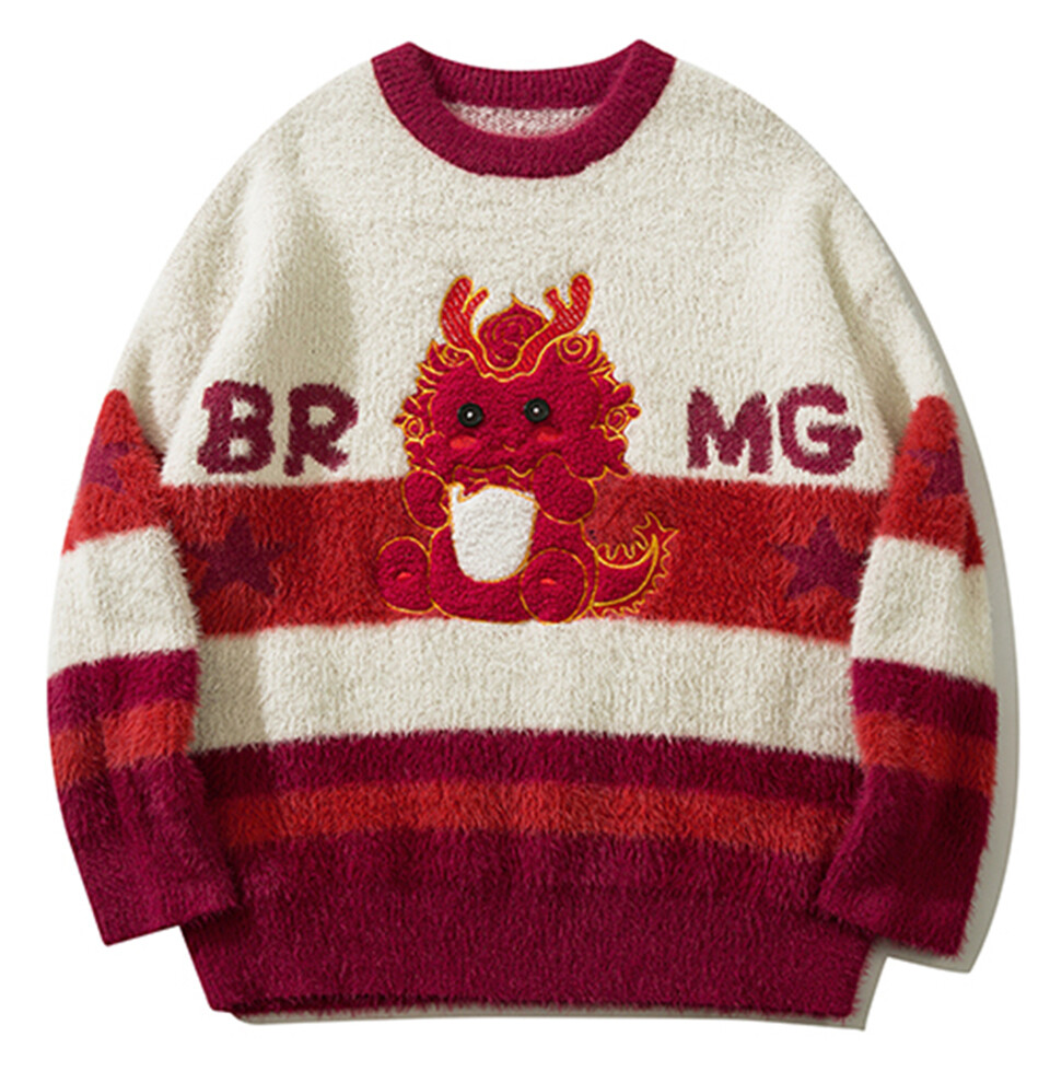 Red Thoughts Cozy Pullover