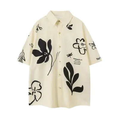 Floral Breeze Button-Up