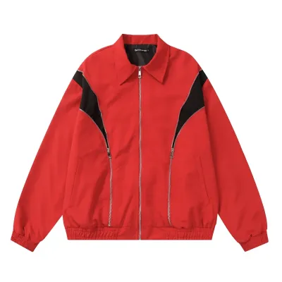 Blood Red Deconstructed Jacket