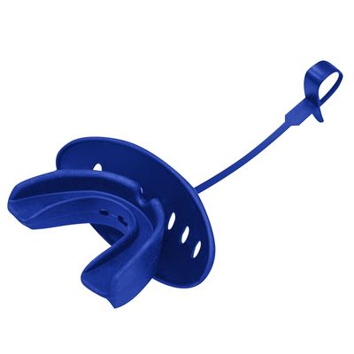 BOIL AND BITE STRAPPED MOUTH-GUARD W LIP PROTECTOR