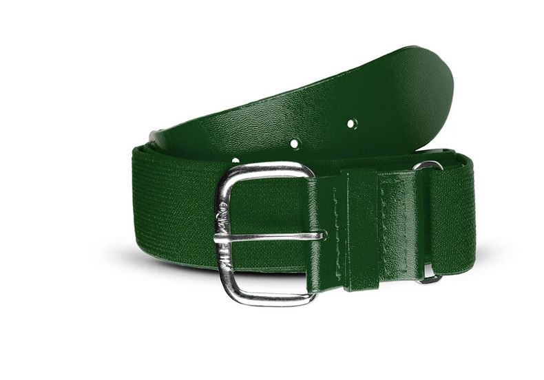 ALL-STAR BASEBALL / SOFTBALL BELTS HELIX DARK GREEN