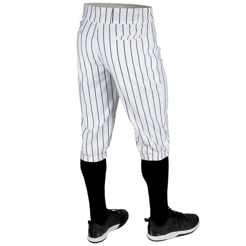KNICKER CHAMPRO TRIPLE CROWN WHITE W. BLACK PINSTRIPE