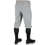 KNICKER CHAMPRO TRIPLE CROWN GRAY W. BLACK PINSTRIPE