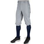 KNICKER CHAMPRO TRIPLE CROWN GRAY W. NAVY PINSTRIPE