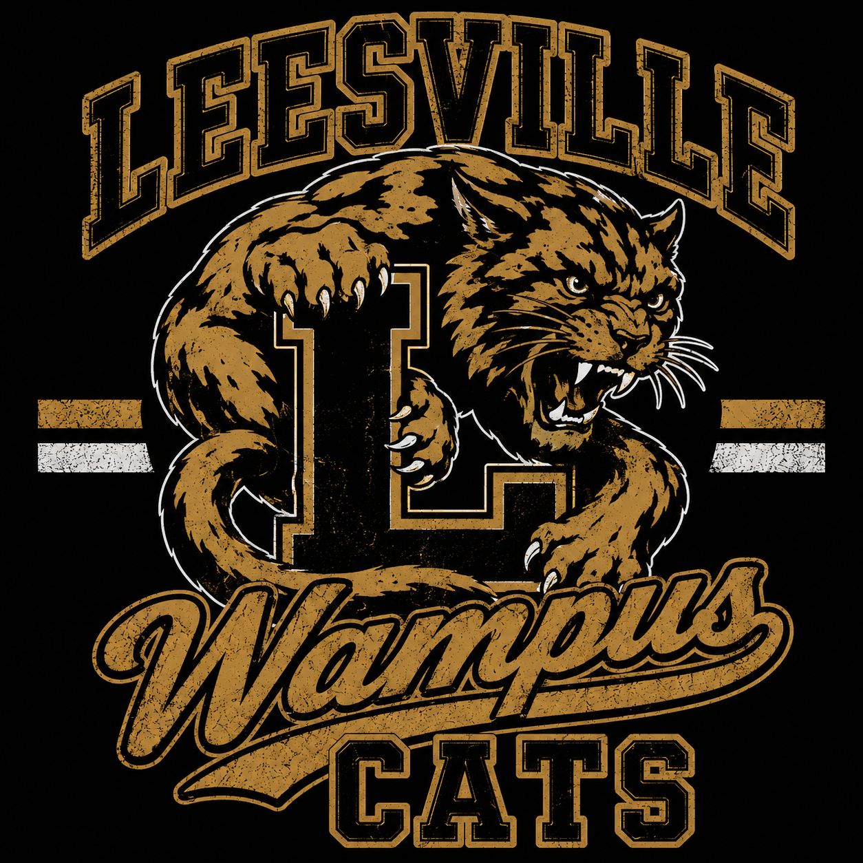 Leesville Wampus Cats Tee