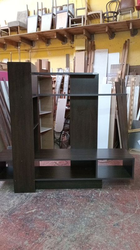 (L1589) Aparador Para Audio Y TV En MDF 200 x 47x181