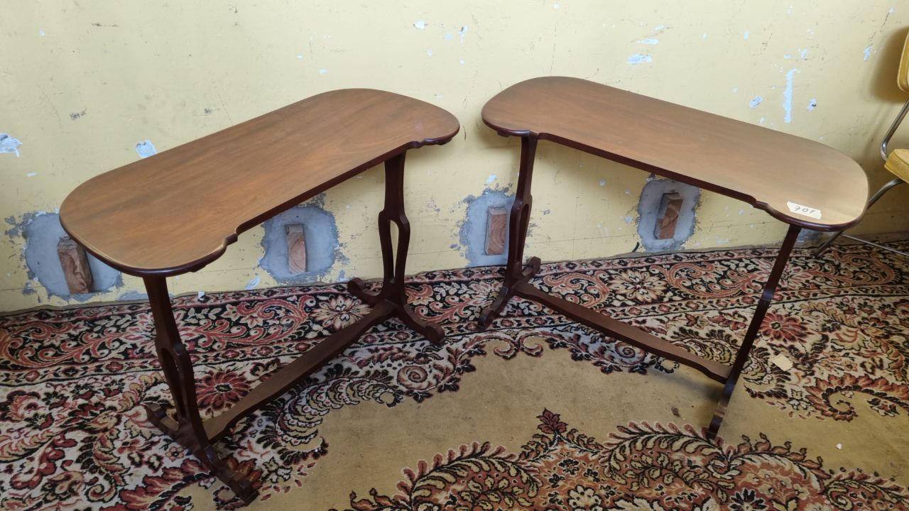 (L701) Mesas Auxilires En Madera Para Sala (88x39x66)  Precio Por C/U