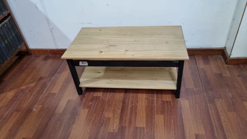 (L807) Mesa Ratona En Madera Maciza 89x50x40