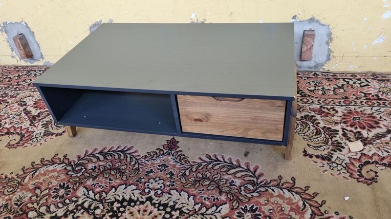 (L712) Mesa Ratona Minimalista Con Cajón Tamaño Grande (100x60x36)