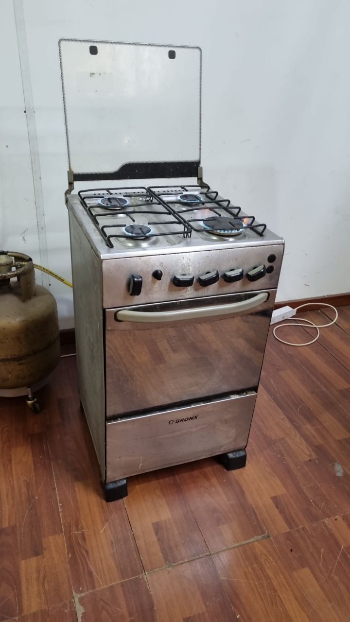 (L716) Cocina 4 Hornallas Y Horno A Super Gas (51x51x86)