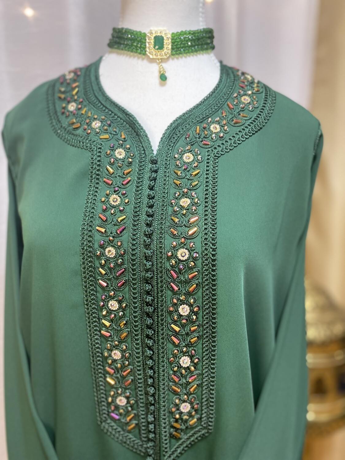 Caftan sali en 3 couleurs