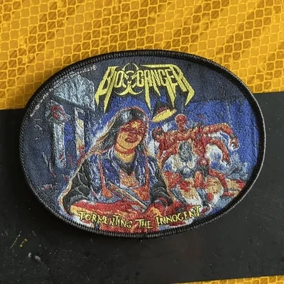 Bio-Cancer Tormenting The Innocent Woven Patch