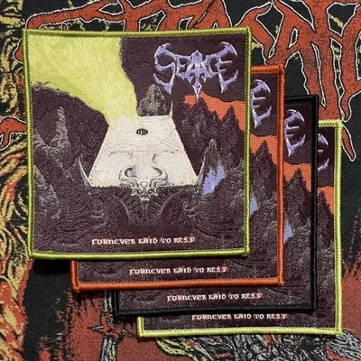 Seance Fornever Laid to Rest Woven Patch