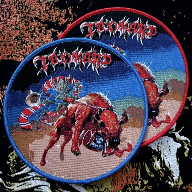 Tankard Beast of Bourbon Woven Patch