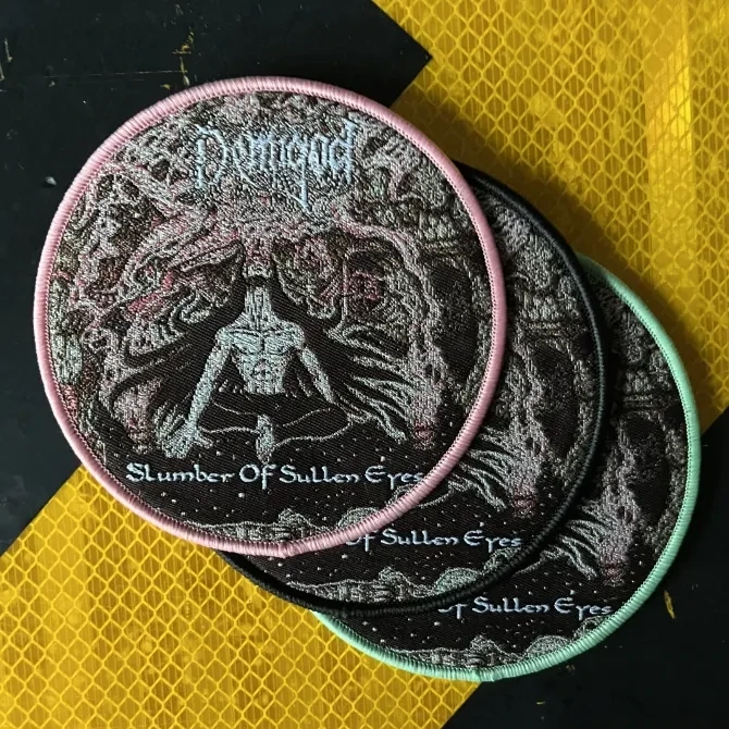 Demigod Slumber of Sullen Eyes Woven Patch