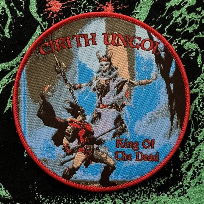 Cirith Ungol King of the Dead Woven Patch