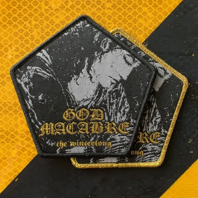 God Macabre The Winterlong Woven Patch