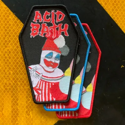 Acid Bath When the Kite String Pops Woven Patch