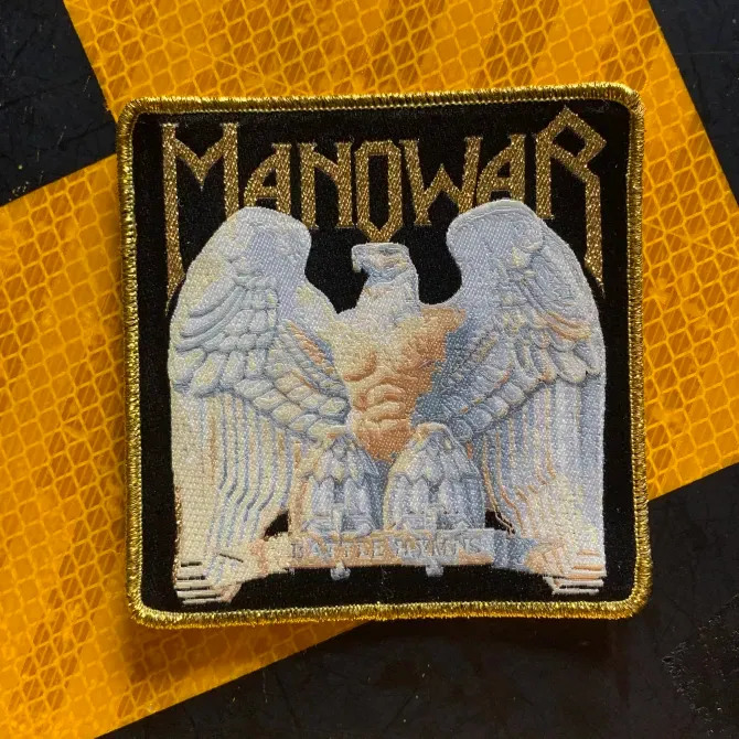 Manowar Battle Hymns Woven Patch