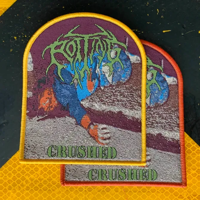 Rotting Crushed Woven Patch