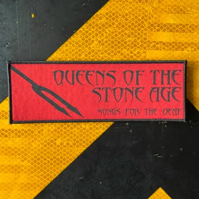 Queens of the Stone Age Songs for the Deaf Woven Patch