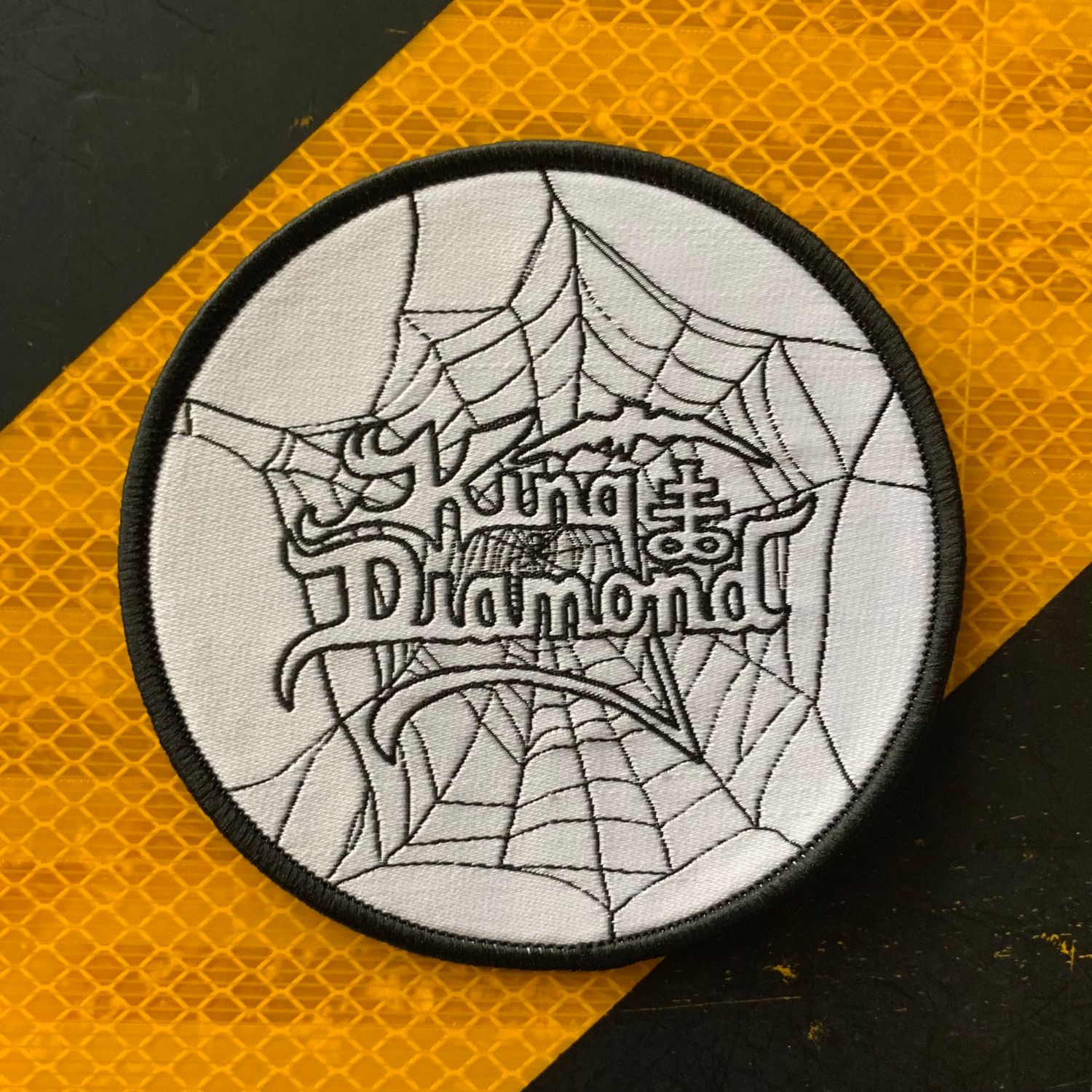King Diamond Woven Patch