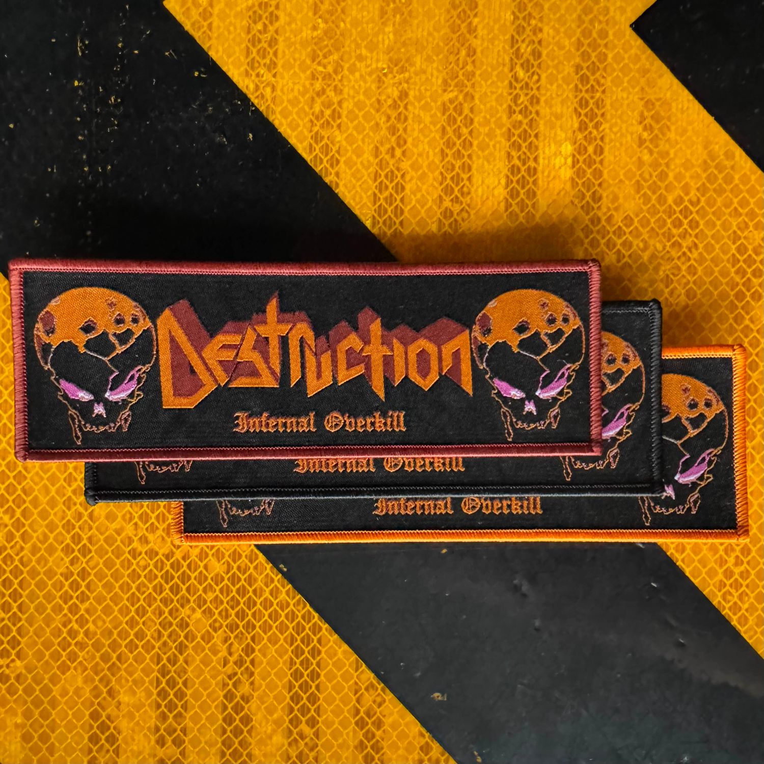 Destruction - Infernal Overkill woven patch