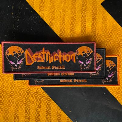 Destruction - Infernal Overkill woven patch