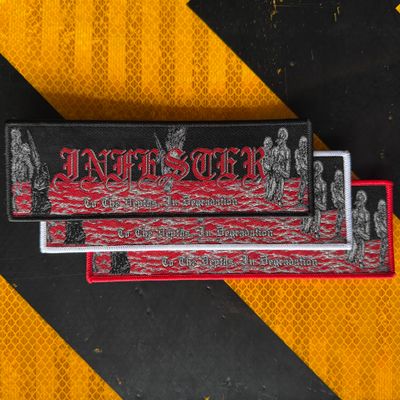 Infester - To the Depths, in Degradation woven patch