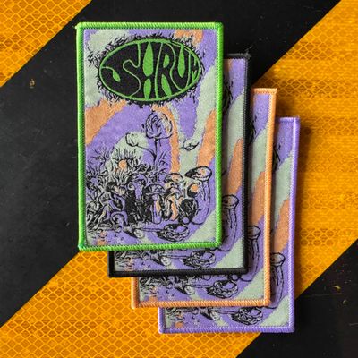 Shrüm - Red Devils and Purple Ringers woven patch