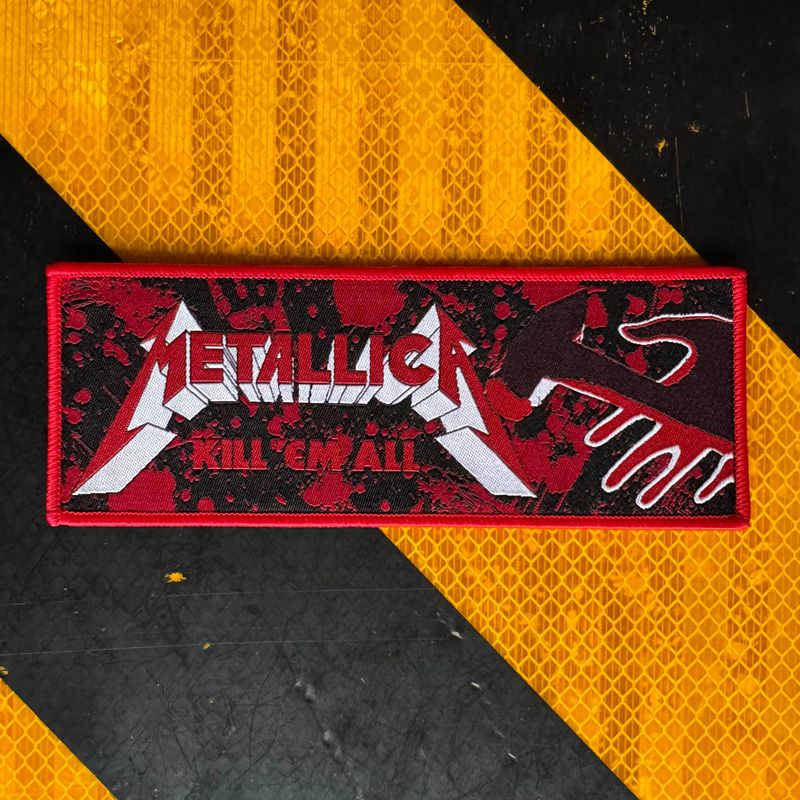 Metallica - Kill &#39;Em All woven patch