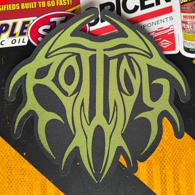 Rotting OVERSIZED Logo woven patch