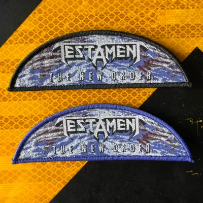 Testament The New Order Woven Patch