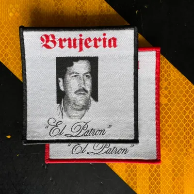 Brujeria El Patron Woven Patch