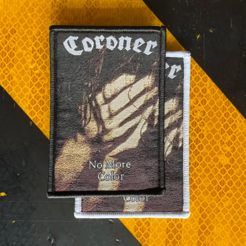 Coroner No More Color Woven Patch
