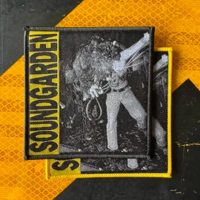 Soundgarden Louder Than Love Woven Patch
