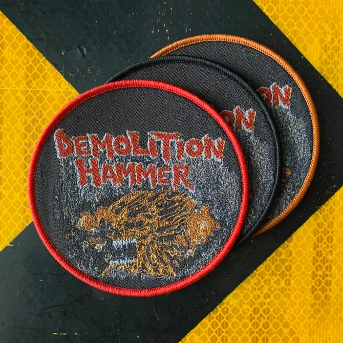 Demolition Hammer Woven Patch