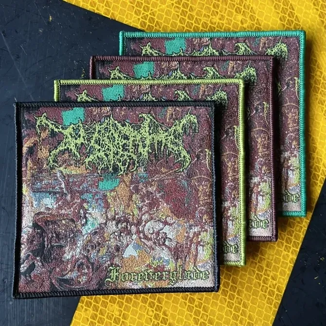 Worm Foreverglade Woven Patch