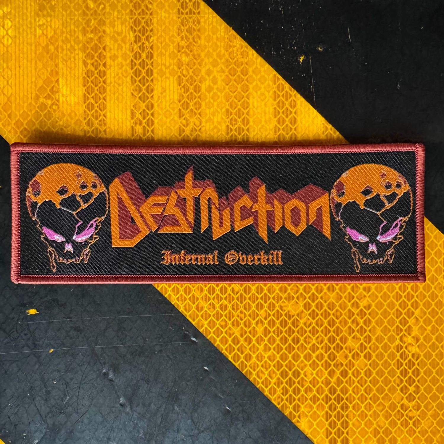 Destruction - Infernal Overkill woven patch