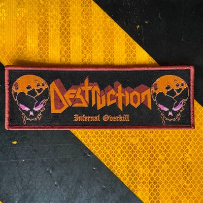 Destruction - Infernal Overkill woven patch